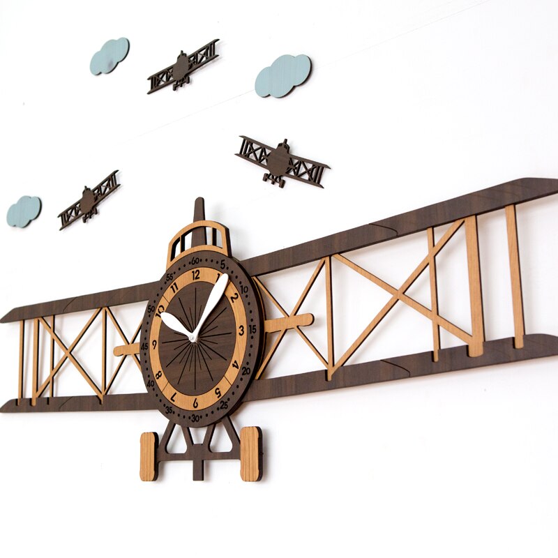 Horloge Avion Rétro | Planète Vintage